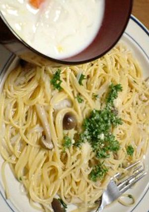 キノコのパスタ、ジェイミーのをアレンジ-レシピのメイン写真