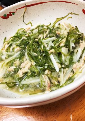 簡単☆めかぶと大根とツナの味ぽんサラダ-レシピのメイン写真