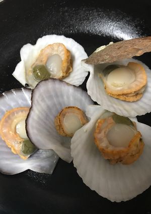 ホタテ稚貝の酒蒸し/30秒クッキング！-レシピのメイン写真