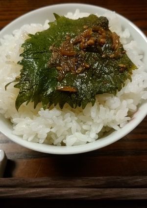 大葉の醤油漬け-レシピのメイン写真