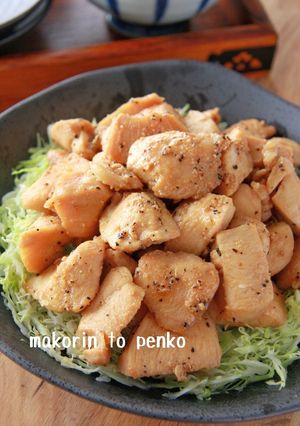 簡単＊旨辛最高♪鶏胸肉の山賊焼き-レシピのメイン写真