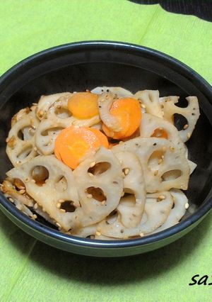 シンプル定番副菜！レンコンのきんぴら-レシピのメイン写真