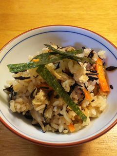 ひじきご飯-レシピのメイン写真