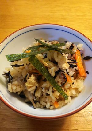 ひじきご飯-レシピのメイン写真