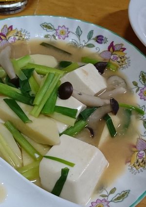液味噌で簡単★筍と豆腐の味噌煮込み-レシピのメイン写真