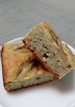 砂糖無し！バナナラムケーキ-レシピのメイン写真