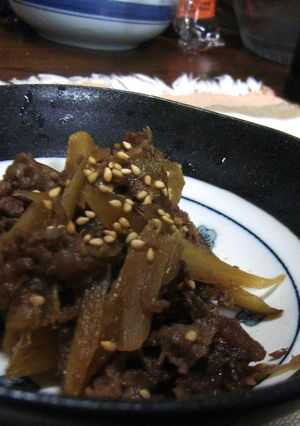 和：我が家の【牛肉のしぐれ煮】-レシピのメイン写真