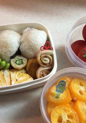 中学生お弁当(2017.4.15)-レシピのメイン写真
