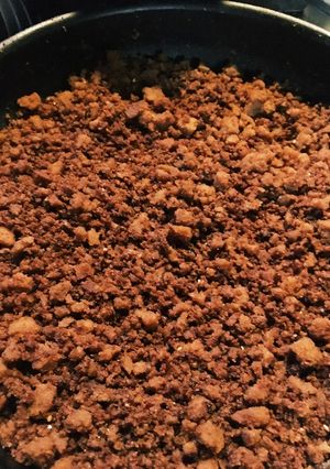 ぬか漬けの水抜き用高野豆腐で万能そぼろ-レシピのメイン写真