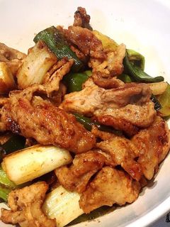 かんたん!豚肉と長ネギのマヨポン炒め-レシピのメイン写真