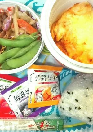 中学生女子 時短 簡単弁当133-レシピのメイン写真