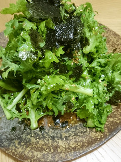 簡単美味しい!わさび菜のサラダ-レシピのメイン写真