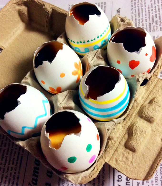 イースターエッグ De 簡単プリン by KUNIちゃん 【クックパッド