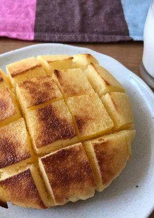 私のコンビニ蒸しパンの食べ方♡-レシピのメイン写真