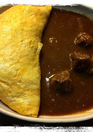 Ｓ＆Ｂゴールデンで絶品本格オムカレー-レシピのメイン写真