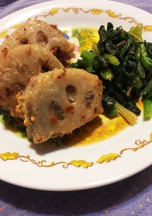 れんこんの中からチーーーズ！！-レシピのメイン写真