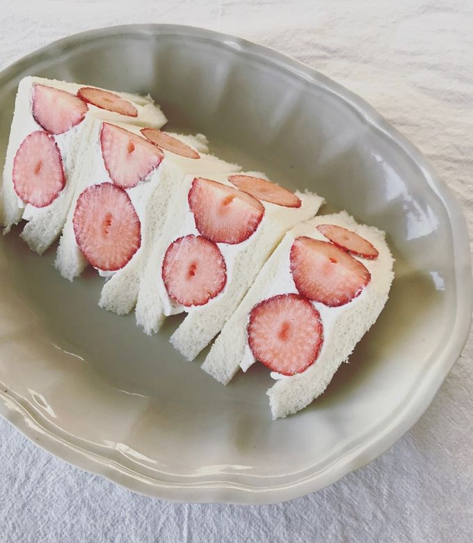 いちごサンド (フルーツサンド)-レシピのメイン写真