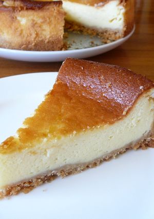 簡単♪しっとりなめらかなチーズケーキ♪-レシピのメイン写真