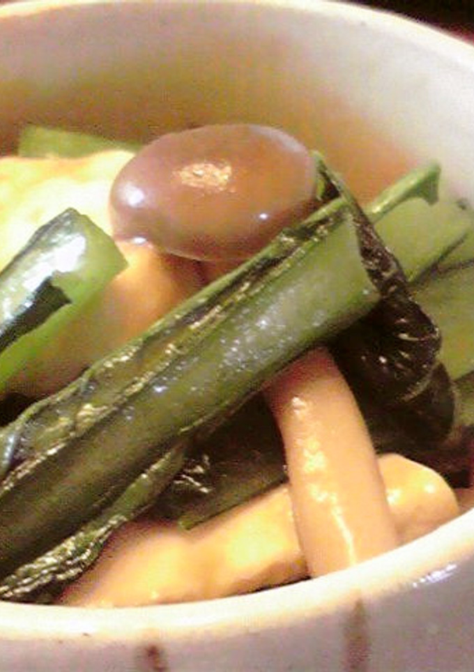 豆腐と小松菜の炒め物-レシピのメイン写真