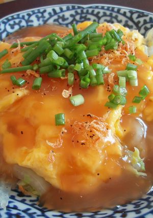 簡単あんかけたまご白菜-レシピのメイン写真