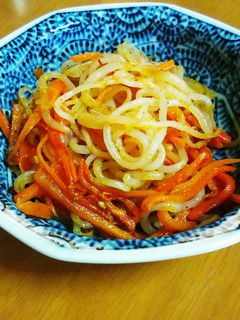 しらたきと人参のきんぴら-レシピのメイン写真