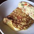 納豆と卯の花のゆっくらオムレツ
