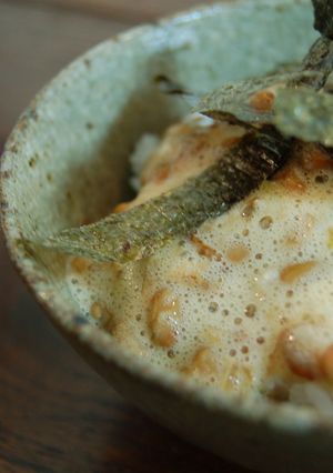 朝食に♪ふわふわ納豆ご飯-レシピのメイン写真