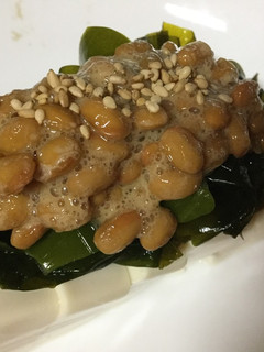 納豆とワカメの冷や奴-レシピのメイン写真