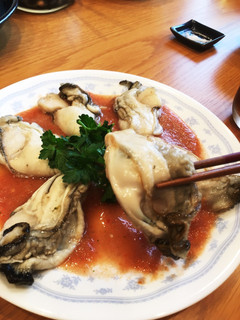 牡蠣のイタリアンソース添え-レシピのメイン写真
