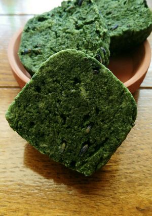 ラベンダーとよもぎのクッキー-レシピのメイン写真