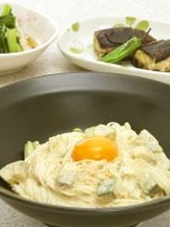 明太アボガドそうめん 4/29Aメニュー-レシピのメイン写真