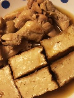 手羽元と厚揚げのさっぱり煮-レシピのメイン写真