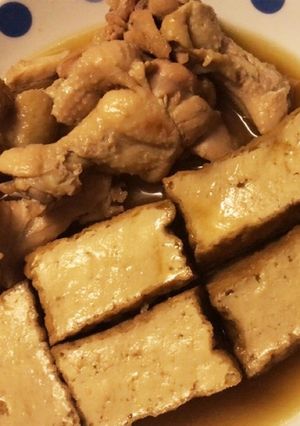 手羽元と厚揚げのさっぱり煮-レシピのメイン写真