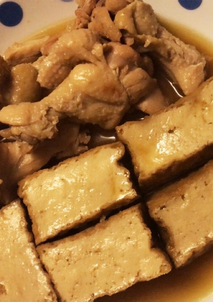 手羽元と厚揚げのさっぱり煮-レシピのメイン写真