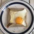 シンプルなそば粉のガレット