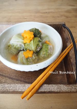 白菜の手毬煮-レシピのメイン写真