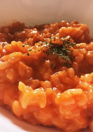 簡単&美味しすぎるトマトチーズリゾット☆-レシピのメイン写真
