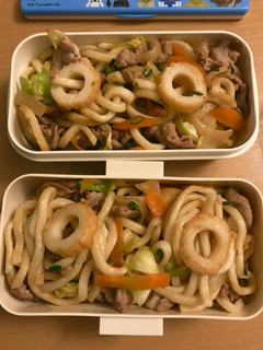 お弁当記録21070415焼うどん-レシピのメイン写真