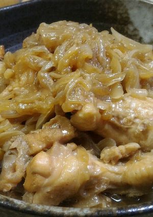 新玉ねぎで煮物まろやか♪鶏肉のさっぱり煮-レシピのメイン写真