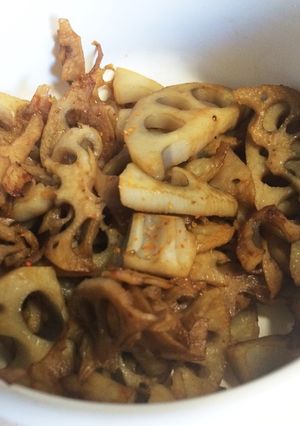 レンコンのピリ辛炒め-レシピのメイン写真