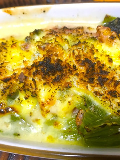 ベーコンほうれん草のヨーグルトチーズ焼き-レシピのメイン写真