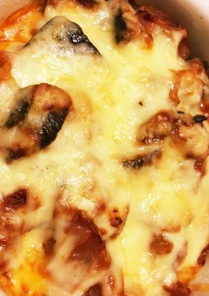 余り物で簡単トマトグラタン-レシピのメイン写真