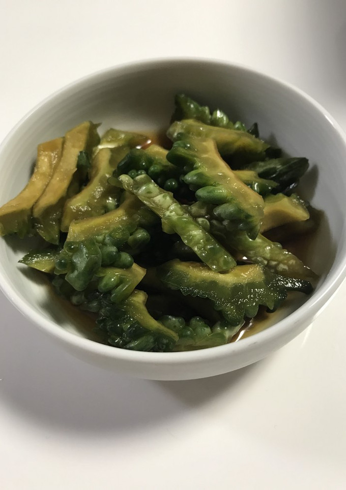野菜の素を使ったゴウヤのお漬物-レシピのメイン写真