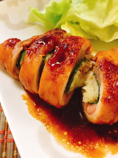マッシュポテト入り照り焼きチキン☆-レシピのメイン写真