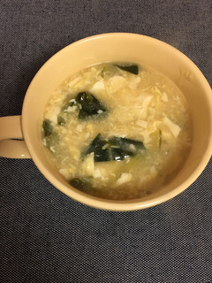 鶏ハムの茹で汁でとろりん中華風スープ-レシピのメイン写真