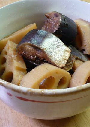 圧力鍋で骨までおいしい♪さんまの煮物-レシピのメイン写真