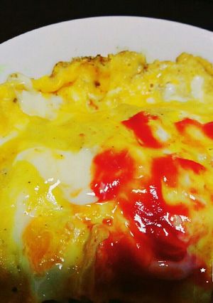 カレーオムライス-レシピのメイン写真