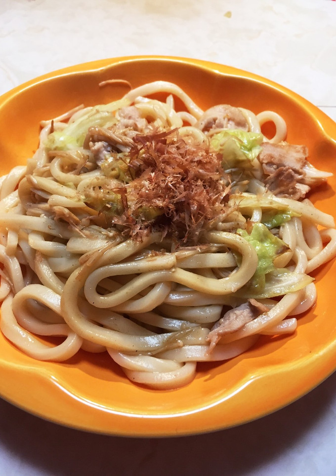 ダシが決め手の焼うどん-レシピのメイン写真