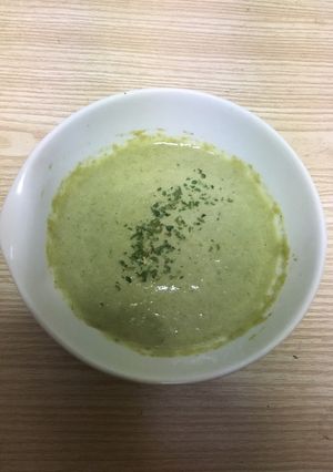 よもぎのポタージュ風スープ♡簡単！低脂肪-レシピのメイン写真