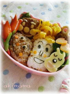 アンパンマンお弁当(キャラ弁)-レシピのメイン写真